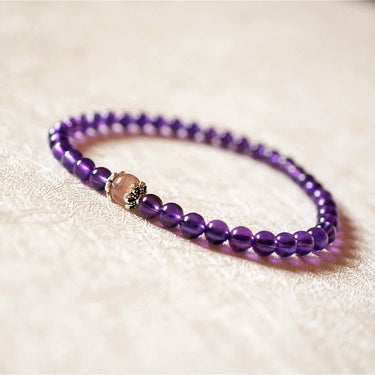The Loving Spirit Amethyst Anklet YourSoulPlace.com